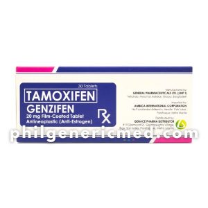Tamoxifen GENZIFEN 20mg Tablet 30's