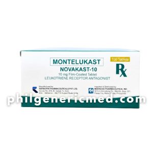 Montelukast Sodium NOVAKAST-10 10mg Tablet 100's