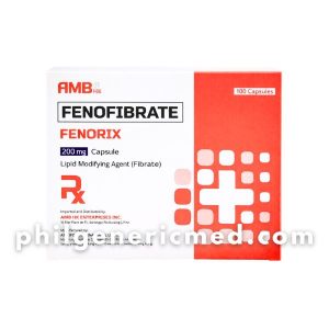 Fenofibrate FENORIX200mg Capsule 100's