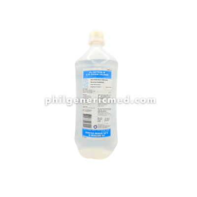 5% Dextrose In 0.3% Sodium Chloride Solution for IV Infusion 1000mL Euro-Med