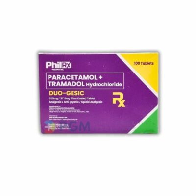 Paracetamol + Tramadol Hydrochloride 325mg/37.5mg Tablet (Duo-Gesic)
