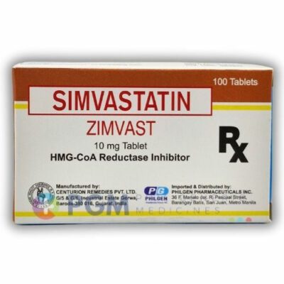 Simvastatin 10mg Tablet (ZIMVAST )