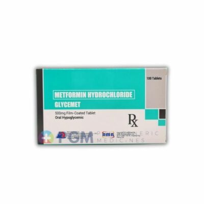 Metformin Hydrochloride 500mg Tablet (GLYCEMET)
