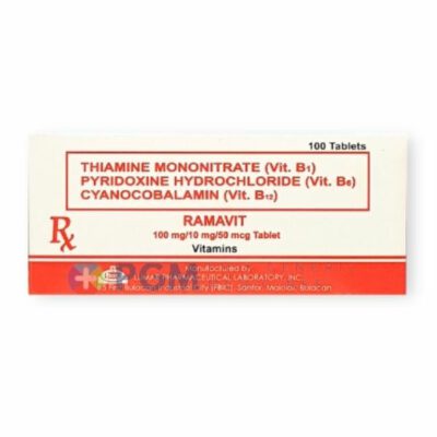 Thiamine Mononitrate (Vit.B1) Pyridoxine Hydrochloride ( Vit.B6) Cyanocobalamin ( Vit. B12) ( RAMAVIT )