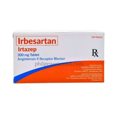 Irbesartan 300mg Tablet 100's
