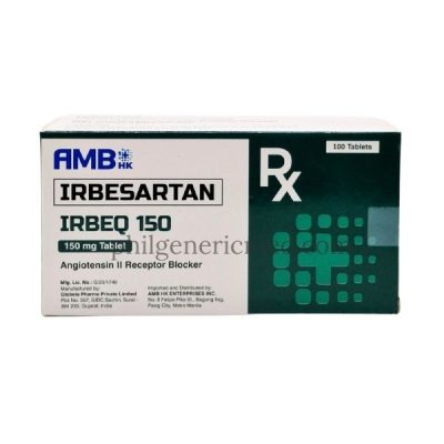 Irbesartan 150mg Tablet 100's
