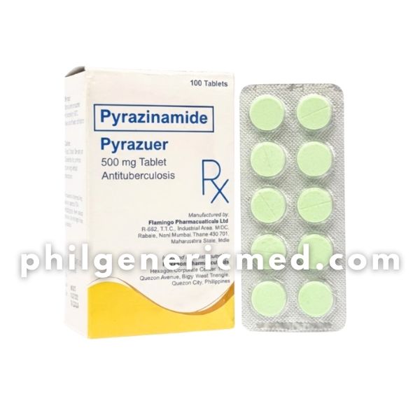 Pyrazinamide PYRAZUER 500mg Tablet 100's - Image 2