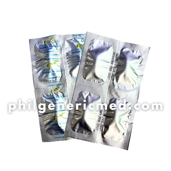 Sodium Ascorbate + Zinc IMMUNPRO 500mg/10 mg Film-Coated Tablet 100's - Image 2