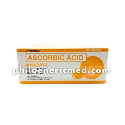 Ascorbic Acid MYREVIT-C 500mg Vitamins Tablet 100’s – Philippine