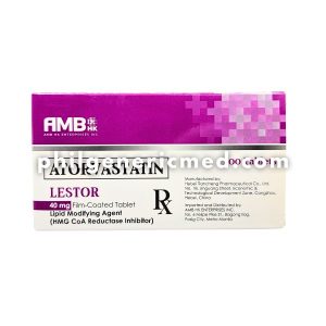 ATORVASTATIN LESTOR 40MG TABLET