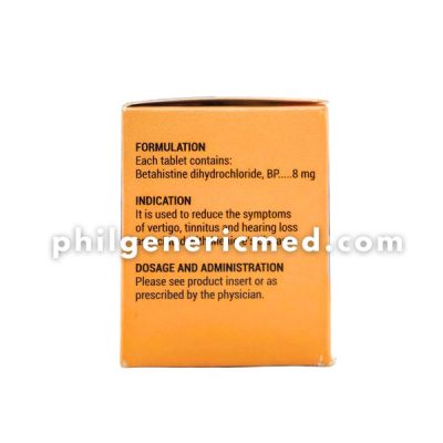 Betahistine CENVERT-8 8mg Tablet 100's - Image 3