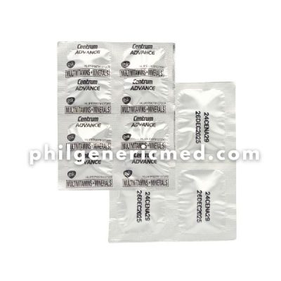 Multivitamins + Minerals Tablet  CENTRUM ADVANCE 100's - Image 5