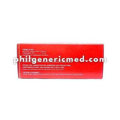 Clopidogrel COPIDE 75mg Film-Coated Tablet 100's - Image 3