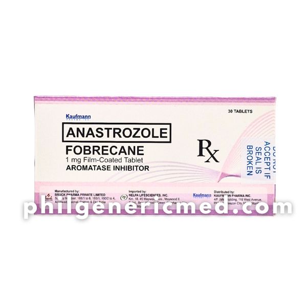 Anastrozole FOBRECANE 1mg Tablet 30's