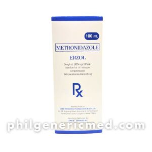 Metronidazole 5mg/ml ERZOL 500mg/100ml IV Infusion 1's