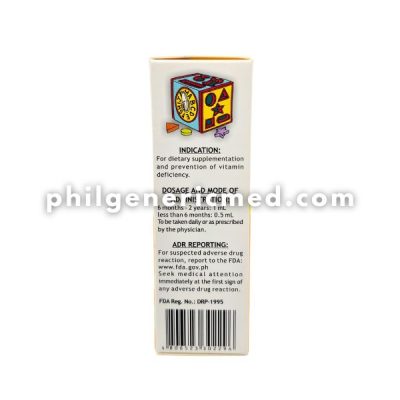 Multivitamins MYREVIT Syrup (Oral Drops) 15mL - Image 5