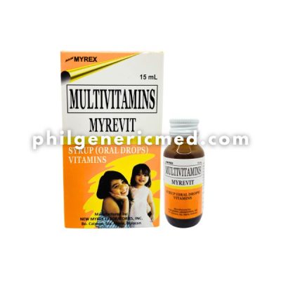 Multivitamins MYREVIT Syrup (Oral Drops) 15mL - Image 4