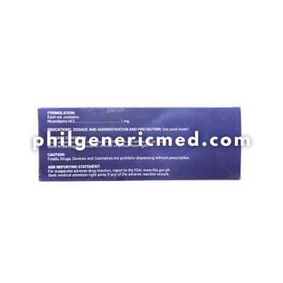 Nicardipine Hydrochloride 1mg/ml (10mg/10ml)/ampules ( AMBIPINE ) - Image 3