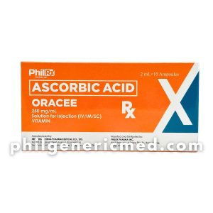 Ascorbic Acid ORACEE 250mg/5ml Vitamin Solution for Injection 10's
