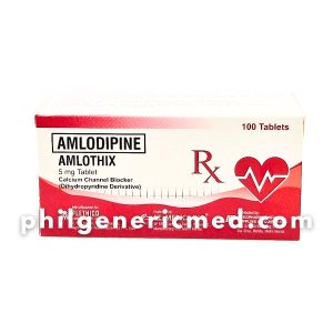 Amlodipine AMLOTHIX 5mg Tablet 100's