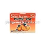 Sodium Ascorbate + Zinc 600mg/10mg Capsule (PROTEC-ZINC)