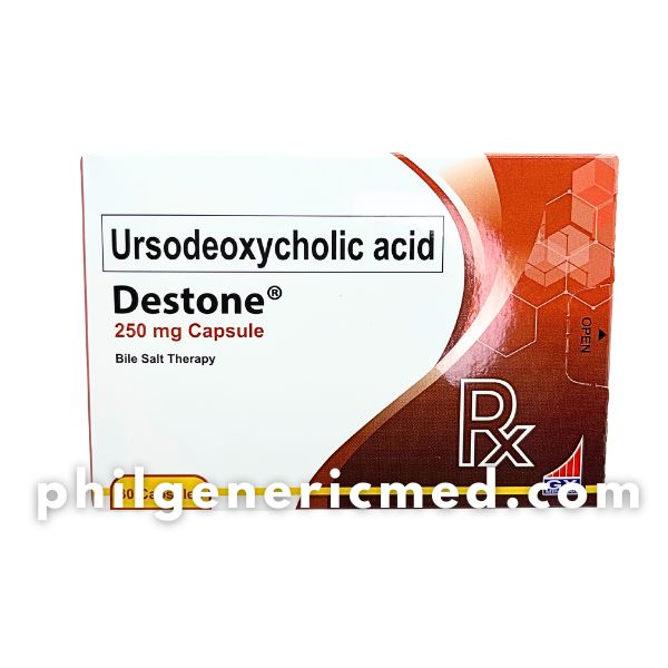 Ursodeoxycholic Acid DESTONE 250mg Capsule 30's