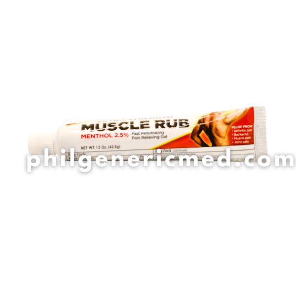 NATUREPLEX Extra Strength Muscle Rub Menthol 2.5% 1.5 Oz (42.5 g) 1's - Image 2