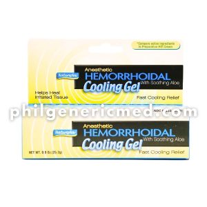 NATUREPLEX Anesthetic Hemorrhoidal Cooling Gel with Soothing Aloe 0.9 Oz. (25.2g)