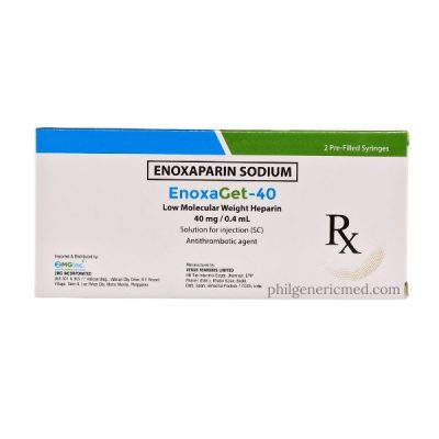 Enoxaparin Sodium 4000IU/0.4mL ( 2 PCS )
