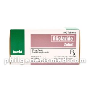 Gliclazide ZEBET 80mg Tablet 100's