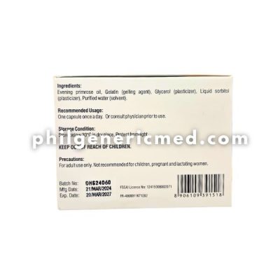 Evening Primrose Oil 1000mg 100's - Image 3