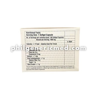Evening Primrose Oil 1000mg 100's - Image 4