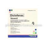 Diclofenac VOVENIL 25mg/ml 5 ampoules
