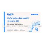 Cefuroxime (as axetil) EROXIME-500 500mg Tablet 10's