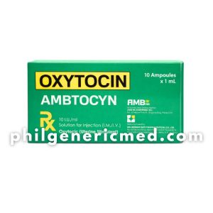 Oxytocin AMBTOCYN 10 I.U./mL IM/IV Ampoule 10's