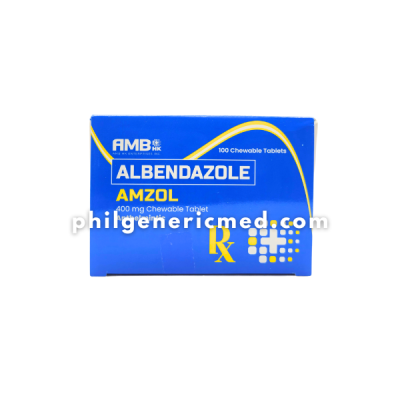 Albendazole AMZOL 400mg Chewable Tablet 100's - Image 3