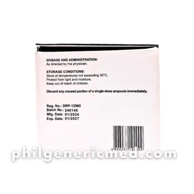 CALCIUM GLUCONATE 100mg/mL Sol for Injection (IV) (PHILRX) 50's - Image 3