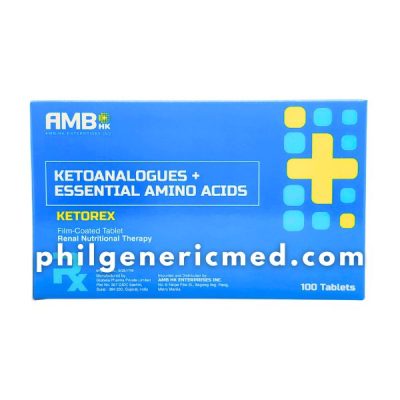 Ketoanalogues + EssAminoAcids KETOREX Tablet 100's