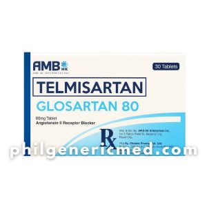 Telmisartan GLOSARTAN 80 Tablet 80mg 30's