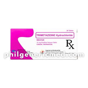 Trimetazidine Hydrochloride WESTAR 35mg Modified Tablet 30's