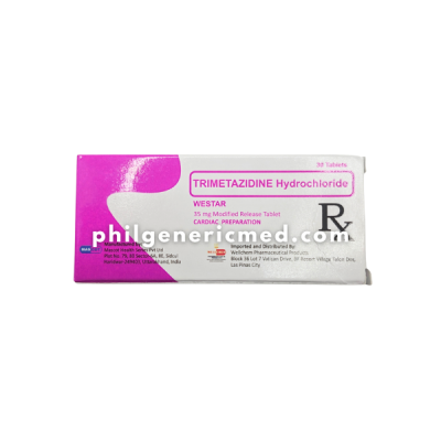 Trimetazidine Hydrochloride WESTAR 35mg Tablet 30's