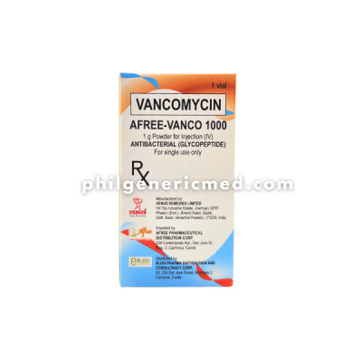 Vancomycin AFREE-VANCO 1000 1g Vial 1's - Image 2