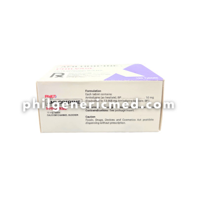 Amlodipine PHILVASC 10mg Tablet 100's - Image 2