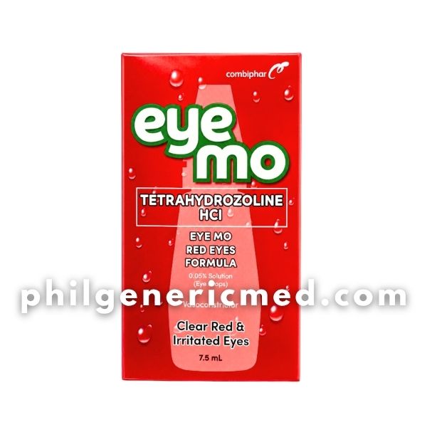 Tetrahydrozoline HCI EYE MO Red Eye Drops 7.5mL 1's