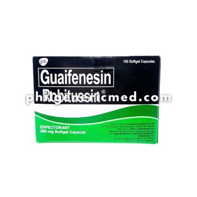 Guaifenesin ROBITUSSIN Expectorant 200mg Softgel Capsule 100's - Image 2