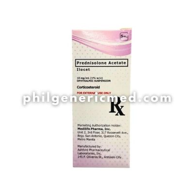 Prednisolone Acetate ILOCET Eye Drops 5mL