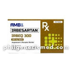 Irbesartan IRBEQ 300 300mg Tablet 100's