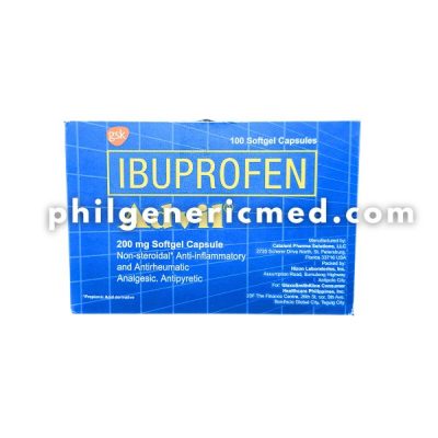 Ibuprofen ADVIL 200mg Softgel Capsule 100's - Image 5