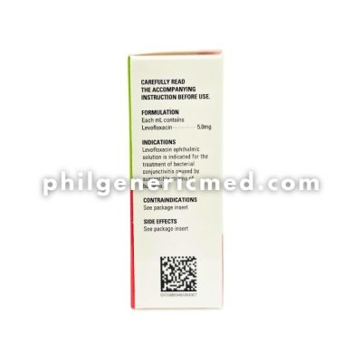 Levofloxacin IFLOX 5mg/mL Eye Drops 5mL - Image 3