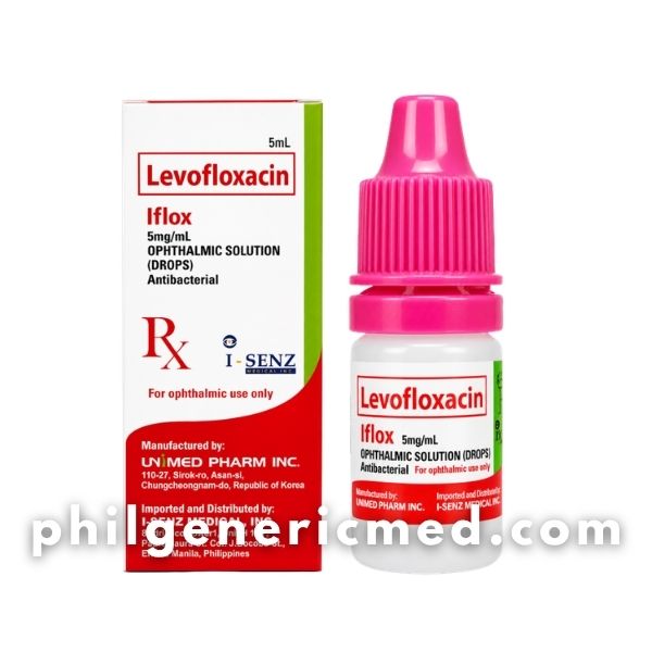 Levofloxacin IFLOX 5mg/mL Eye Drops 5ml 1's - Image 2